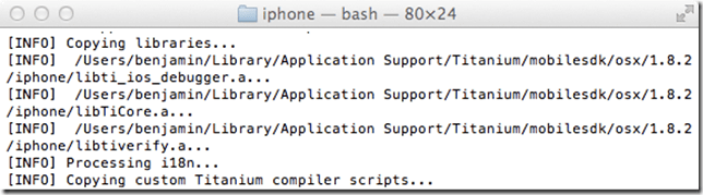 transport.py console output